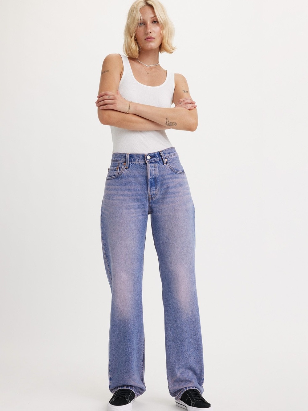 Levi's - 501® '90s Women's Jeans in Artificial Finish - Size: 27W × 30L